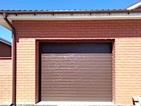 Алюминиевые гаражные ворота RSD01LUX 2500x2200 в Йошкар-Оле